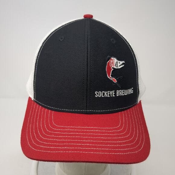 Sockeye Brewing Trucker Hat Multicolor One Size Adjustable Mesh Back Richardson - Picture 2 of 9